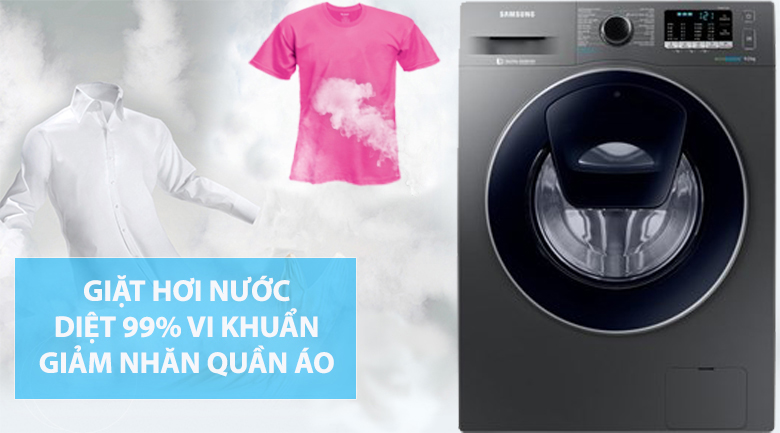 Máy giặt Samsung Inverter 9 kg WW90K54E0UX/SV giá tốt nhất