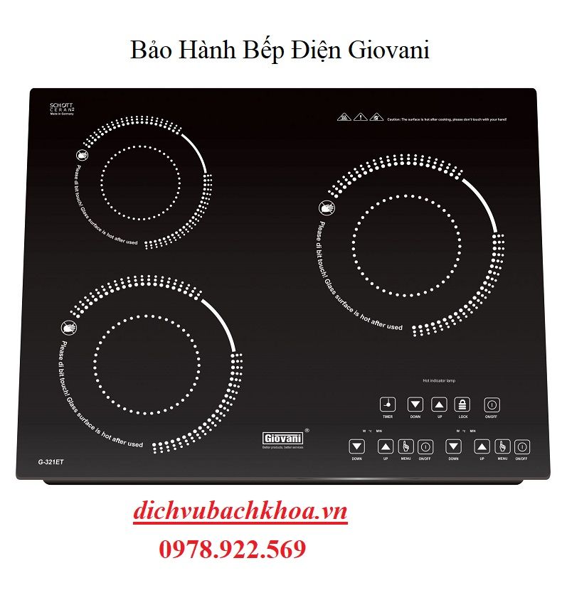 Bảo Hành Bếp Điện Giovani