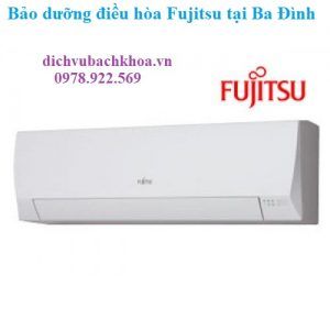 bảo dưỡng điều hòa Fujitsu tại Ba Đình 