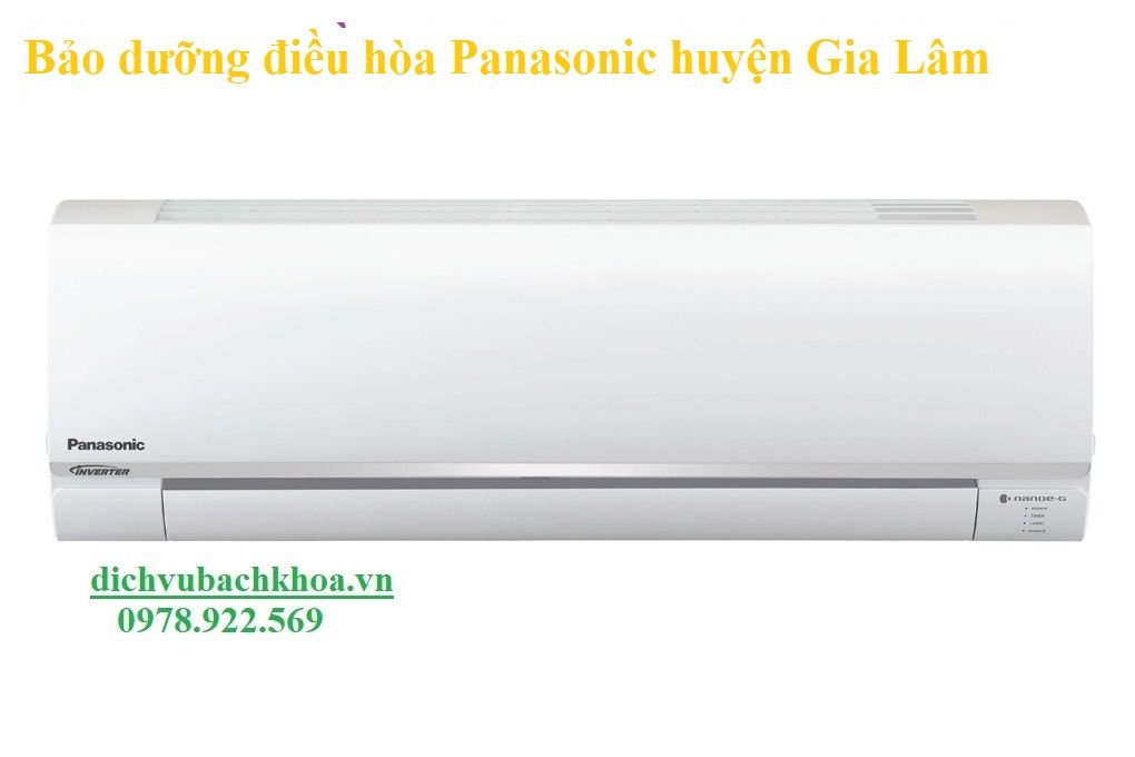 bảo dưỡng điều hòa Panasonic huyện Gia Lâm