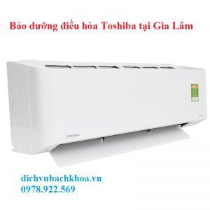 bảo dưỡng điều hòa Toshiba tại Gia Lâm 