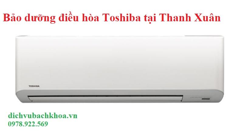 bảo dưỡng điều hòa Toshiba tại Thanh Xuân