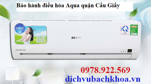 bảo hành điều hòa Aqua quận Cầu Giấy 