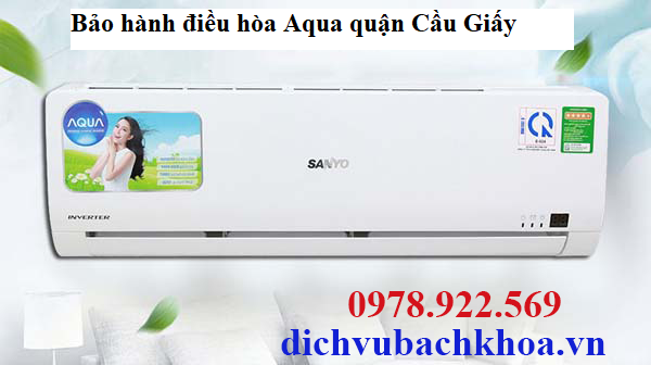 bảo hành điều hòa Aqua quận Cầu Giấy