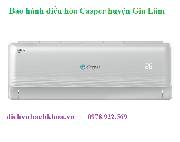 bảo hành điều hòa Casper huyện Gia Lâm