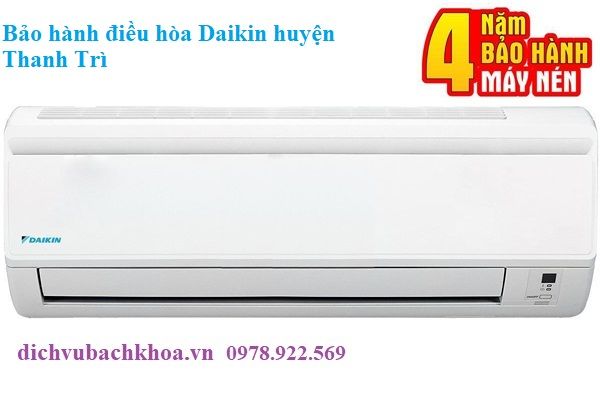 bảo hành điều hòa Daikin huyện Thanh Trì