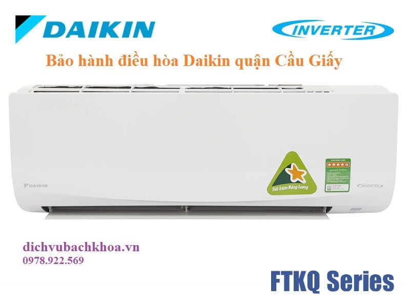bảo hành điều hòa Daikin quận Cầu Giấy