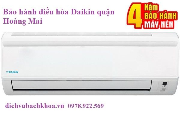bảo hành điều hòa Daikin quận Hoàng Mai