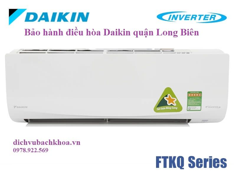 bảo hành điều hòa Daikin quận Long Biên