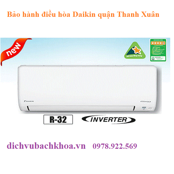 bảo hành điều hòa Daikin quận Thanh Xuân