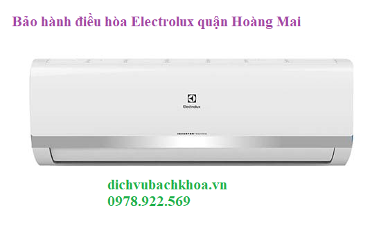 bảo hành điều hòa Electrolux quận Hoàng Mai