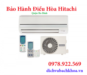 bảo hành điều hòa Hitachi quận Ba Đình