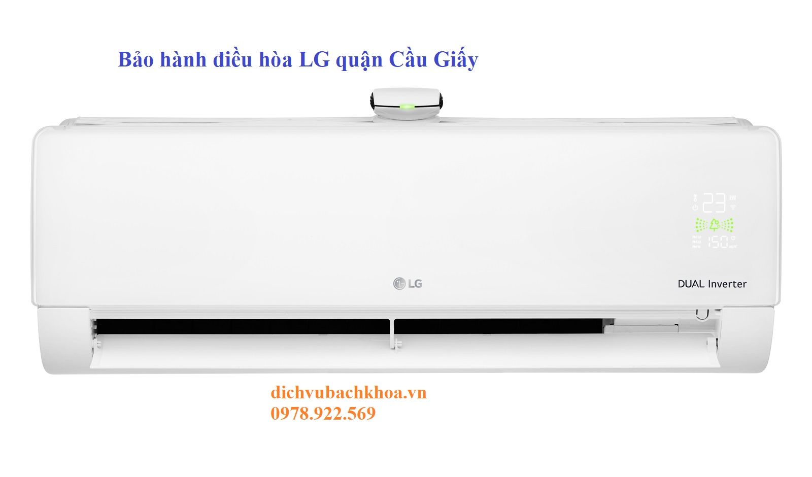 bảo hành điều hòa LG quận Cầu Giấy