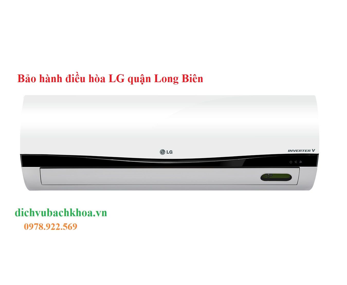 bảo hành điều hòa LG quận Long Biên