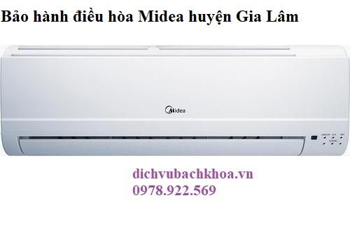 bảo hành điều hòa Midea huyện Gia Lâm