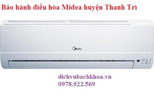 bảo hành điều hòa Midea huyện Thanh Trì
