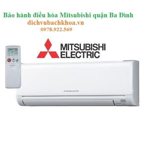 bảo hành điều hòa Mitsubishi quận Ba Đình