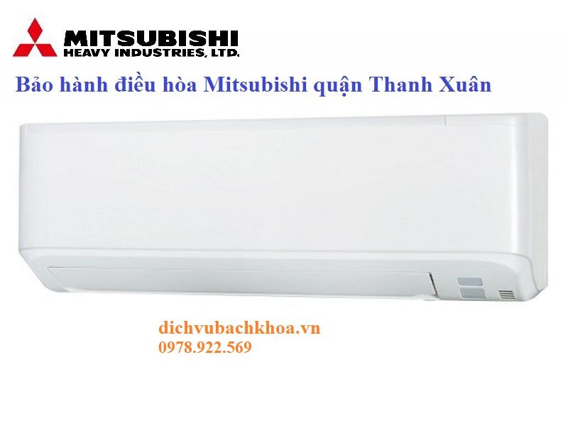 bảo hành điều hòa Mitsubishi quận Thanh Xuân