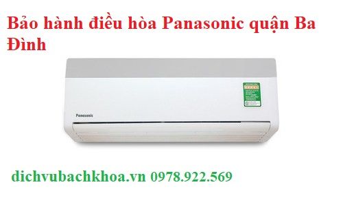 bảo hành điều hòa Panasonic quận Ba Đình