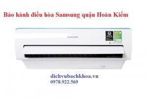 bảo hành điều hòa Samsung quận Hoàn Kiếm