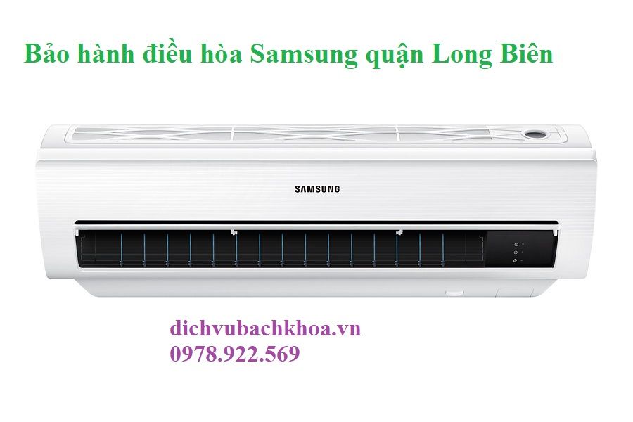 bảo hành điều hòa Samsung quận Long Biên