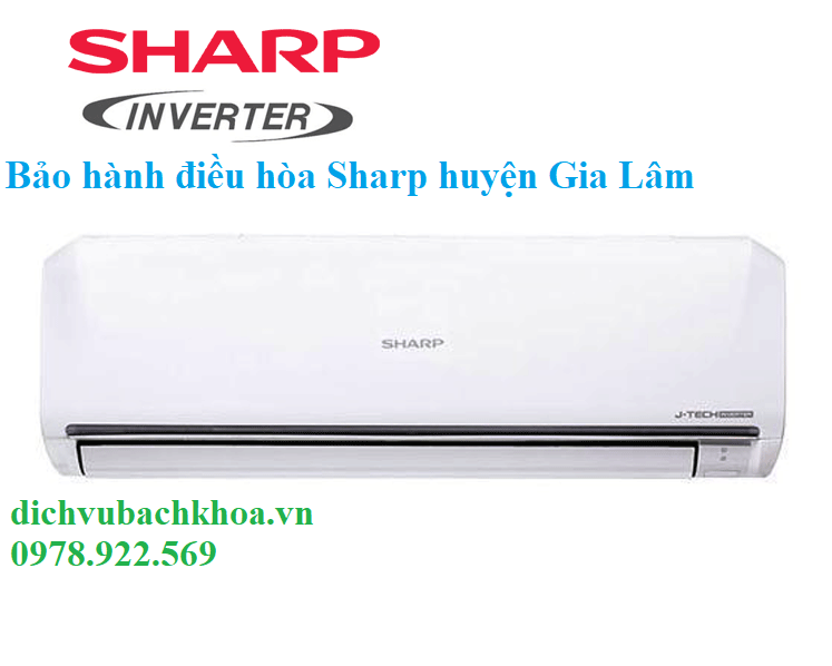 bảo hành điều hòa Sharp huyện Gia Lâm