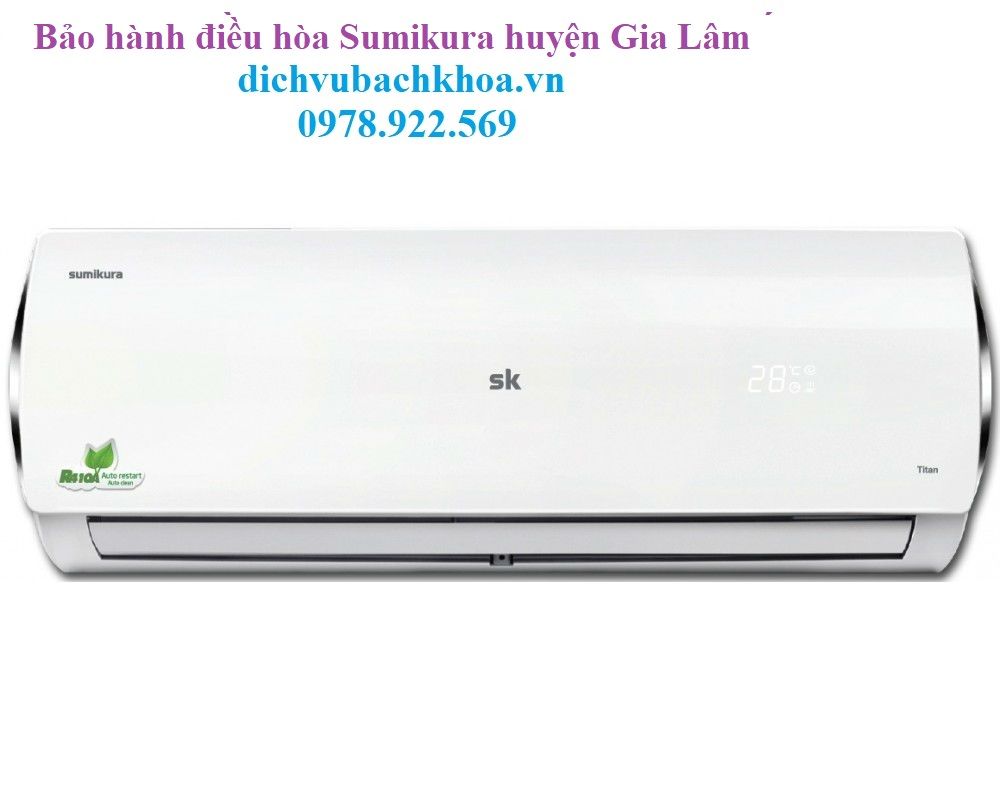 bảo hành điều hòa Sumikura huyện Gia Lâm