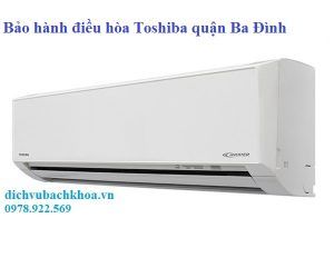 bảo hành điều hòa Toshiba quận Tây Hồ