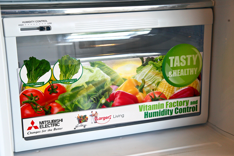Công nghệ cấp đông mềm trên tủ lạnh Mitsubishi Electric
