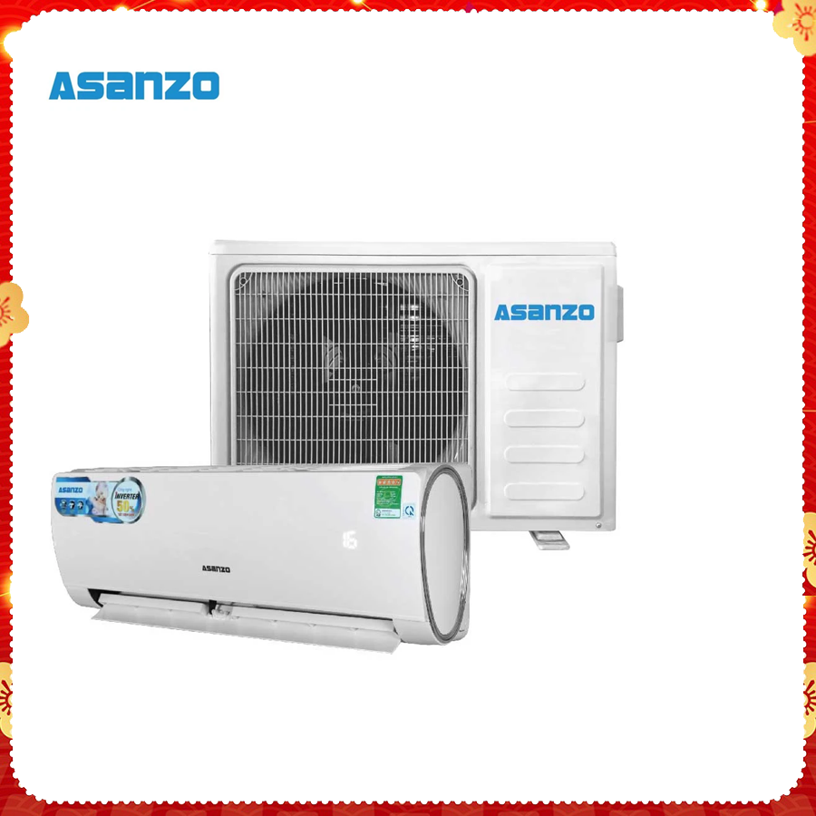 Máy lạnh Asanzo Inverter 1.5 HP K12N66 https://dichvubachkhoa.vn