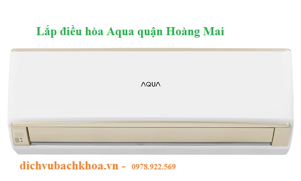 lắp điều hòa Aqua quận Hoàng Mai