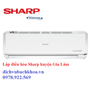 lắp điều hòa Sharp huyện Gia Lâm