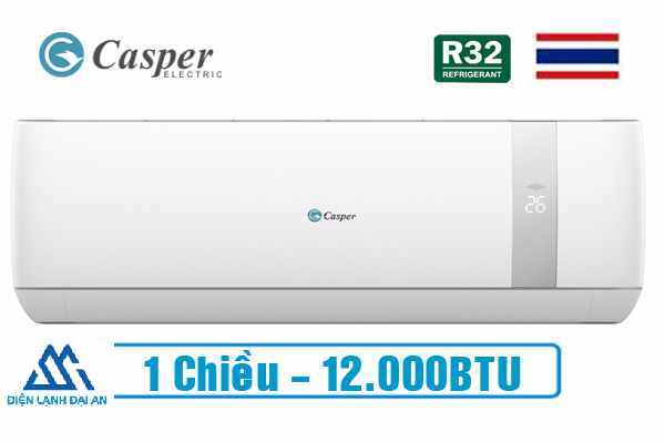 Máy lạnh Casper SC-12TL32 là một sản phẩm máy lạnh có công suất 1.5 HP (tương đương khoảng 12,000 BTU/hr). Dưới đây là một số thông tin cơ bản về sản phẩm này: 1. Công suất: Máy lạnh Casper SC-12TL32 có công suất phù hợp để làm mát và làm ấm cho các phòng có diện tích trung bình, thường trong khoảng từ 15 đến 25 mét vuông. 2. Tính năng Inverter: Máy lạnh này có tính năng Inverter, giúp tiết kiệm năng lượng bằng cách điều chỉnh tốc độ hoạt động của máy lạnh theo nhu cầu, giúp duy trì nhiệt độ ổn định và giảm tiền điện. 3. Thiết kế hiện đại: Sản phẩm có thiết kế hiện đại với nhiều tính năng tiện ích như màn hình hiển thị LED dễ đọc, điều khiển từ xa, và các chế độ hoạt động đa dạng. 4. Chức năng làm ẩm và làm sạch không khí: Máy lạnh Casper SC-12TL32 thường có các tính năng như chế độ làm khô, làm sạch không khí, và chế độ ngủ, giúp cải thiện chất lượng không khí trong phòng. 5. Sử dụng phổ biến: Casper là một thương hiệu máy lạnh phổ biến tại nhiều quốc gia và thường được biết đến với sự kết hợp giữa chất lượng và giá trị tốt. Khi mua máy lạnh, hãy luôn xem xét nhu cầu và diện tích của phòng cần làm mát để chọn sản phẩm phù hợp nhất. Ngoài ra, hãy tuân thủ hướng dẫn về lắp đặt và bảo trì để đảm bảo máy lạnh hoạt động hiệu quả và bền bỉ. Để biết thêm thông tin chi tiết và đặt hàng, bạn có thể liên hệ với đại lý chính hãng của Casper hoặc các cửa hàng bán lẻ máy lạnh.