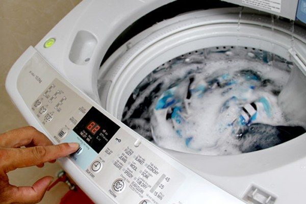 Sử dụng máy giặt lần đầu tiên đúng cách
