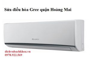 sửa điều hòa Gree quận Hoàng Mai 