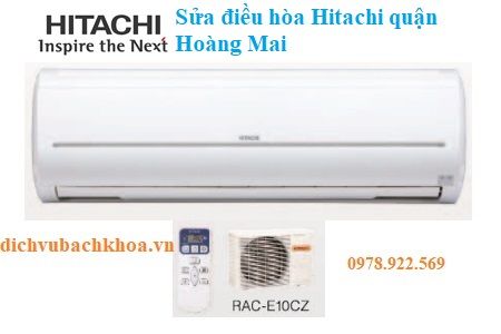 sửa điều hòa Hitachi quận Hoàng Mai