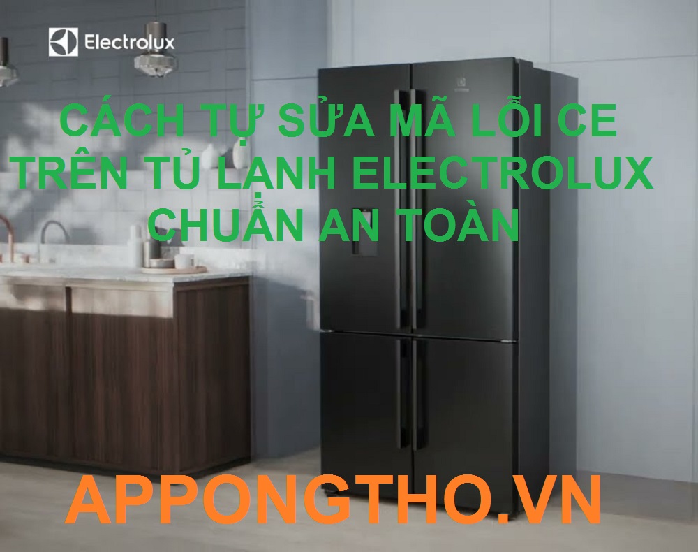 Dây nối trong tủ lạnh Electrolux có thể gây lỗi CE?