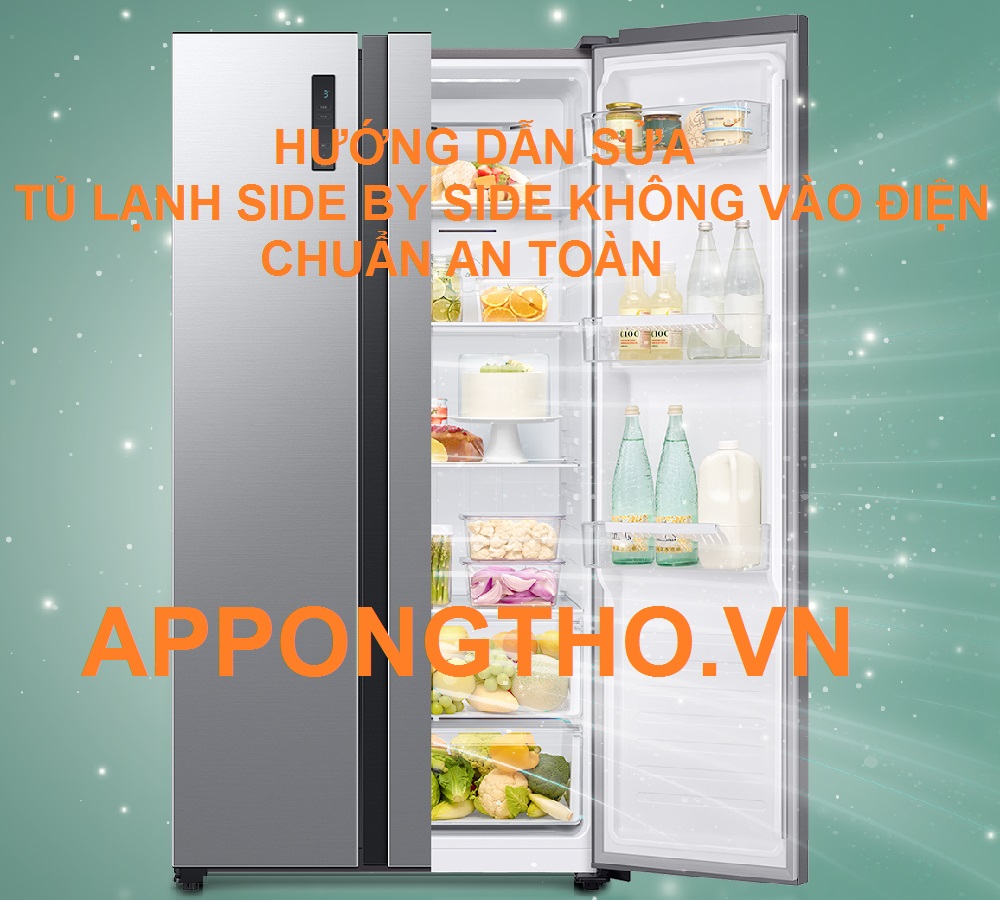 Có thể tự sửa tủ lạnh Side by Side không vào điện được không?